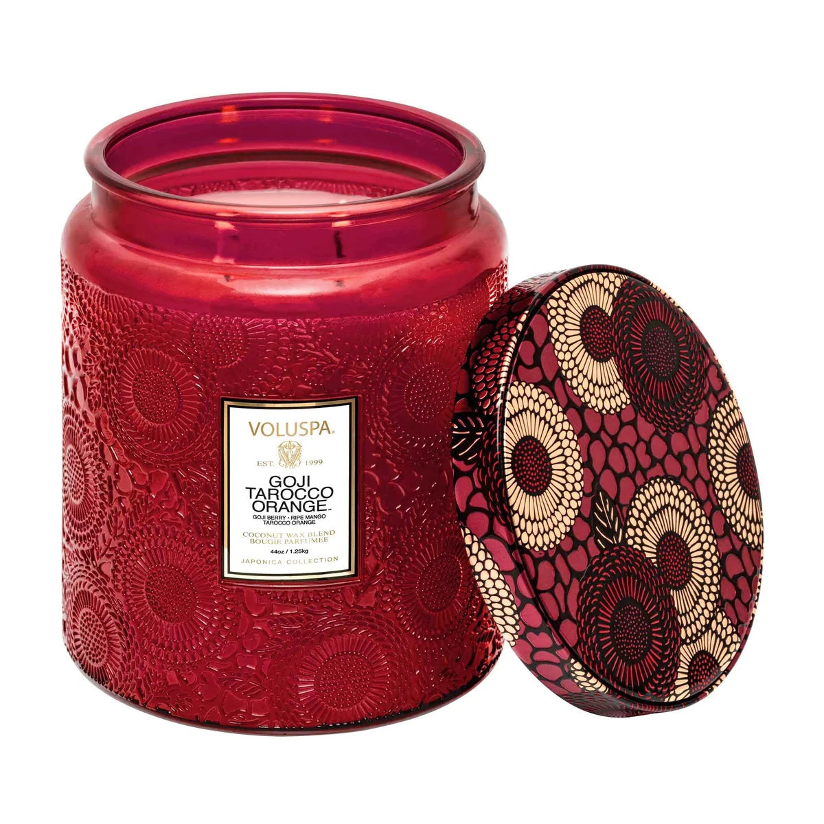 Large Glass Jar Candle 100hr/18oz