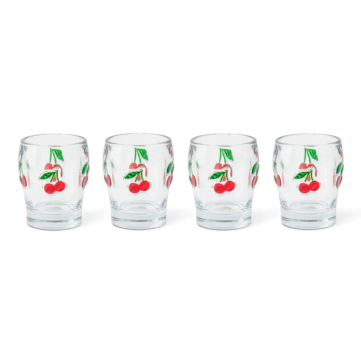 Core Home 4pk 2oz Icon Shot Glasses-Cherry