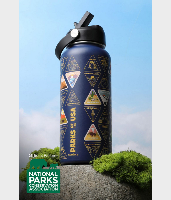 Parks of the USA 32oz Bucket List Bottle