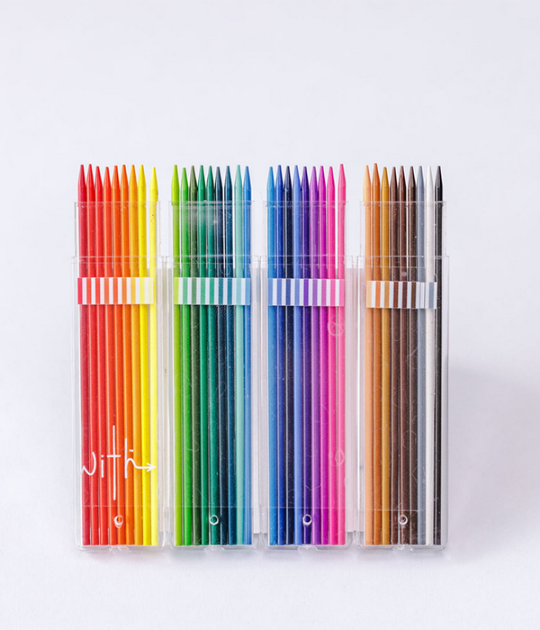 36 Colored Lead Set with Case