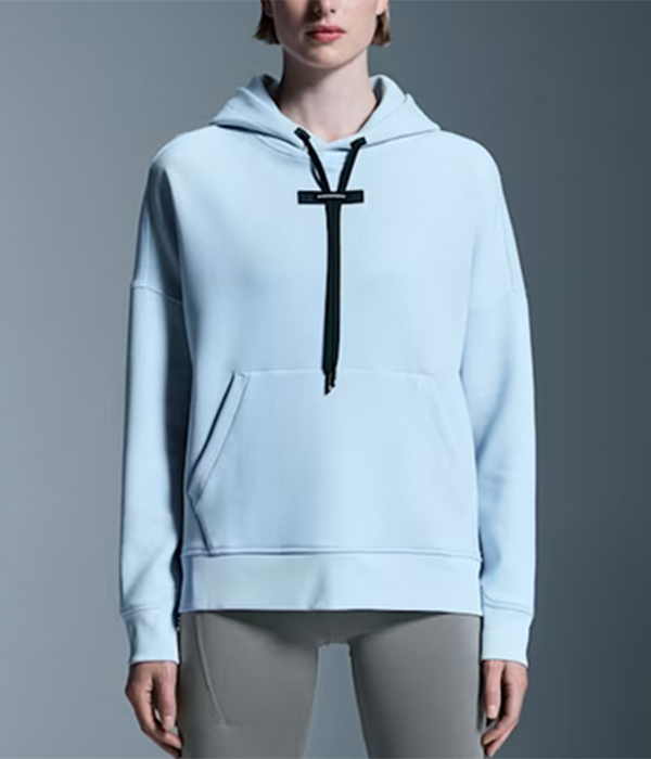 Womens On Running Hoodie in Arctic