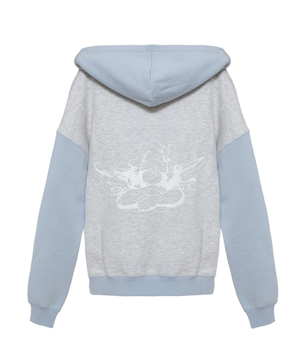 Womens Violets Are Blue Racer Hoodie