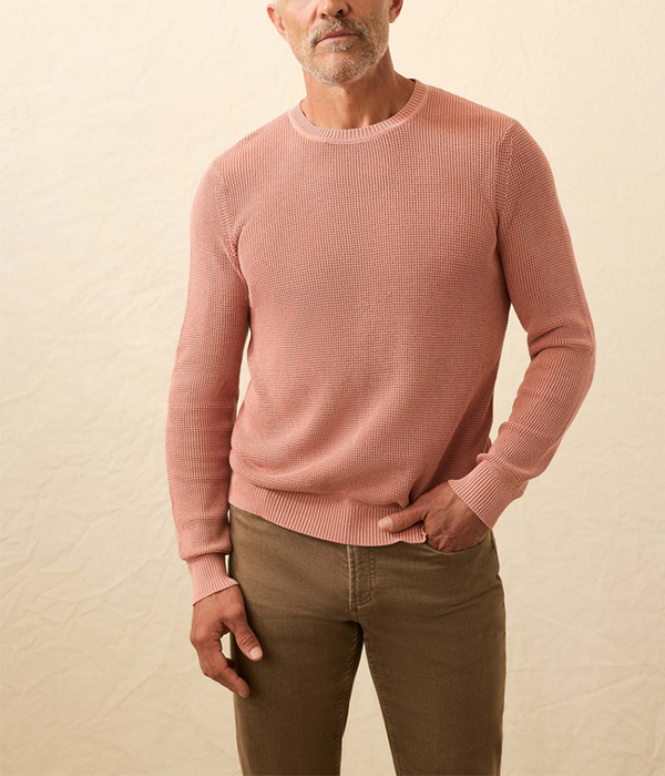 Mens Sunwashed Crewneck Sweater F25