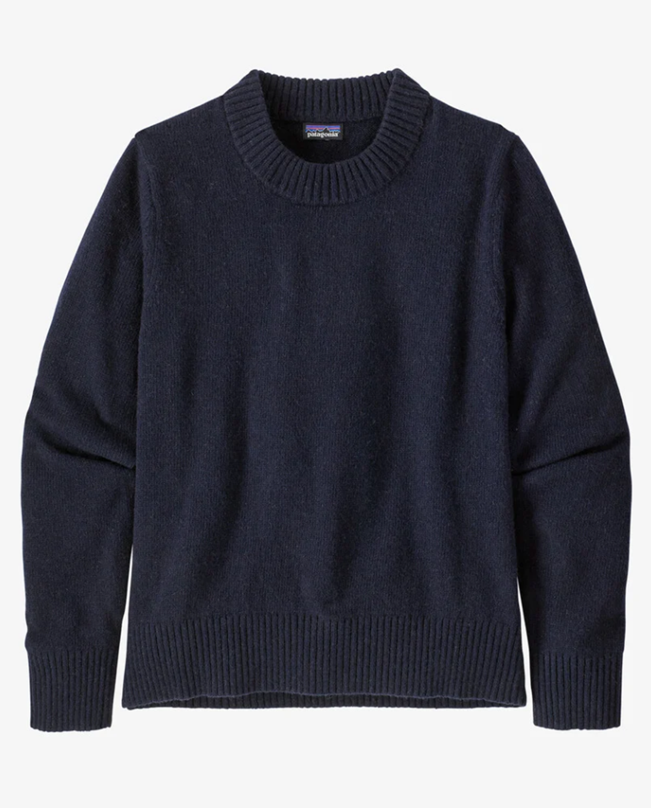 Womens Recycled Wool Crewneck Sweater