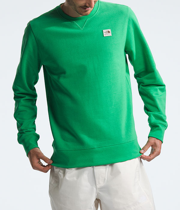 Mens Heritage Patch Crew F24
