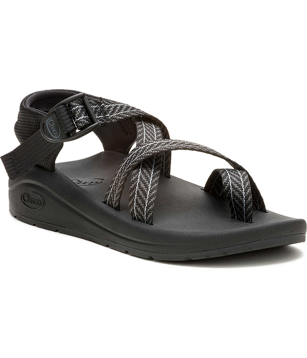 Womens Cushz Toe-Loop in Frond Black