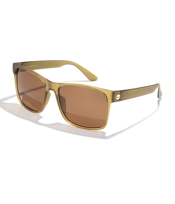 Puerto Sunglasses in Moss Amber