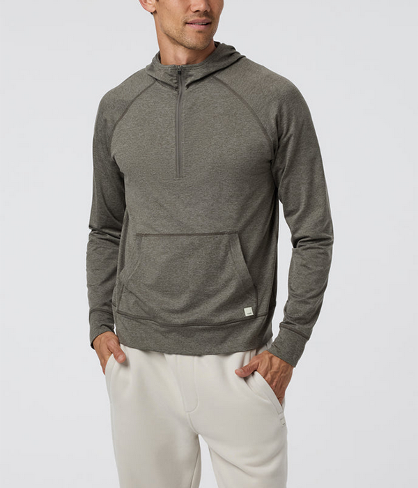 Mens Ponto Performance 1/2 Zip Hoodie