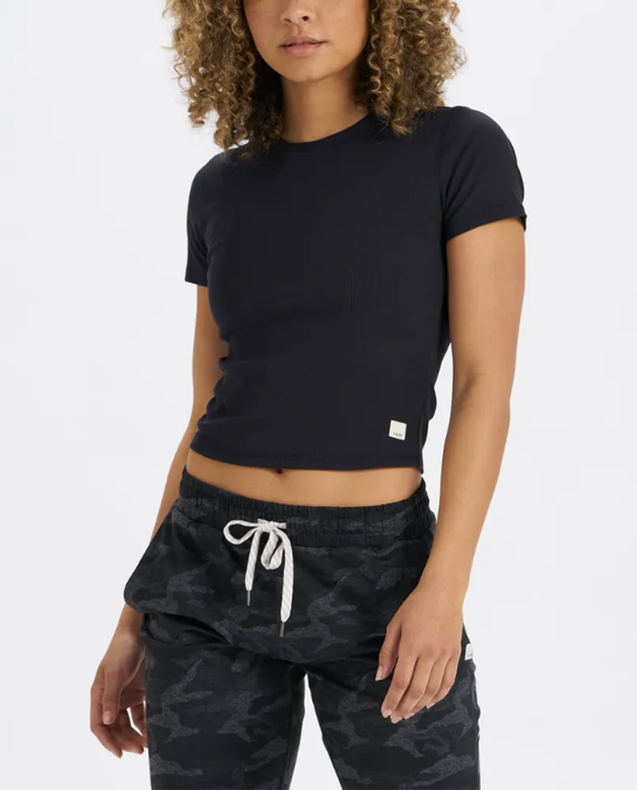 Womens Pose Fitted Tee