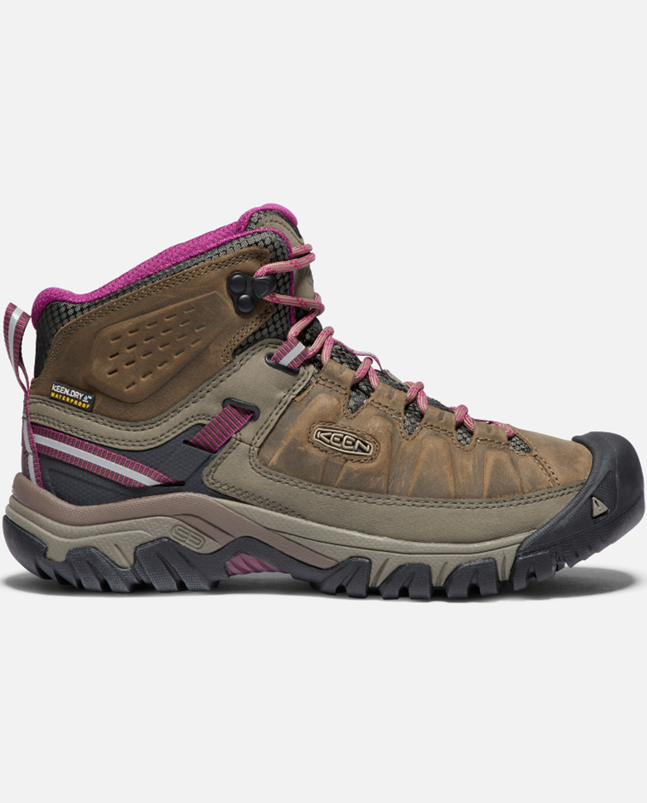 Womens Targhee III Mid WP in WEISS/BOYSENBERRY