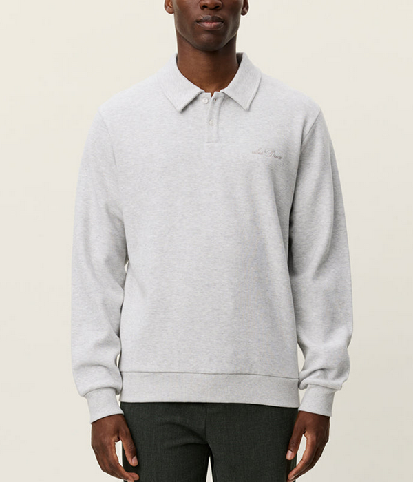 Mens  Ben Polo PiquÃ© Sweatshirt