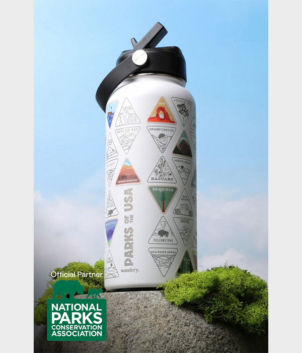 Parks of the USA 32oz Bucket List Bottle