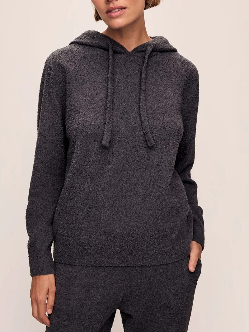 Womens Recycled Boucle Hoodie