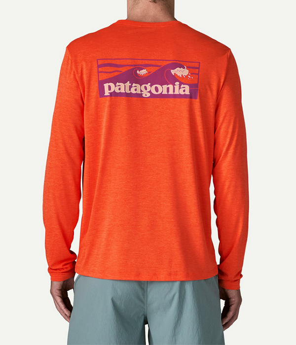 Mens L/S Cap Cool Daily Shirt - Boardshort Logo