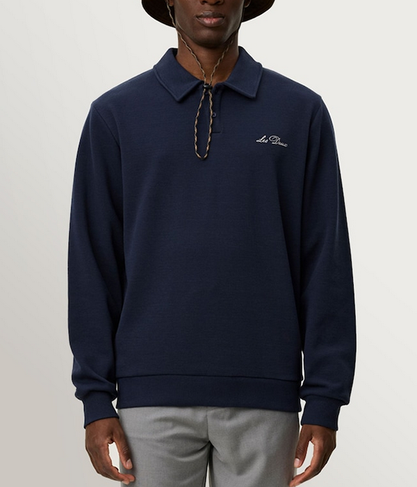 Mens  Ben Polo PiquÃ© Sweatshirt