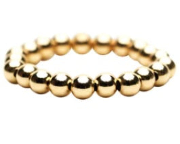 3mm Yellow Gold Filled Signature Ring Size 6