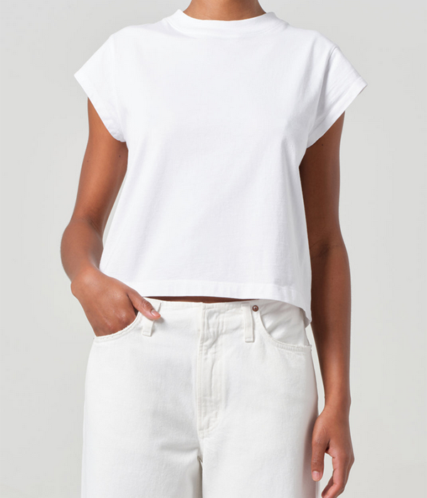 Womens Bryce Cap Sleeve Tee