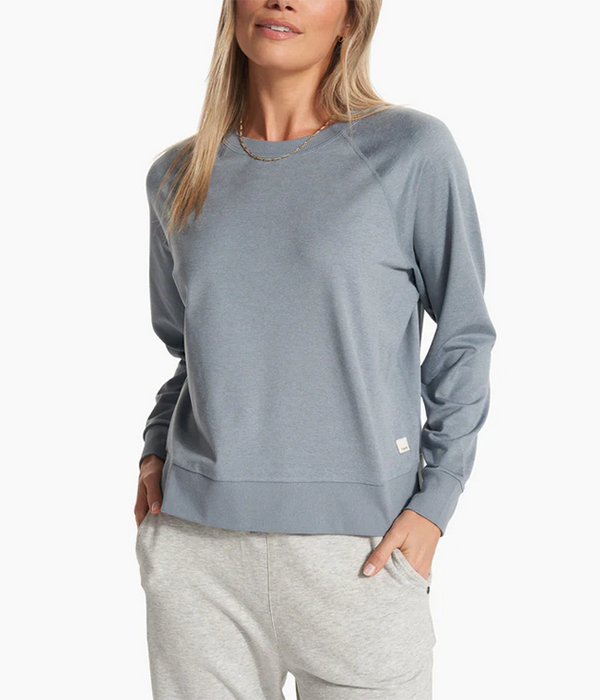 Womens L/S Halo Crew