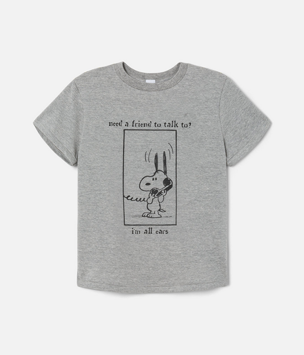 Womens Classic Tee Snoopy All Ears