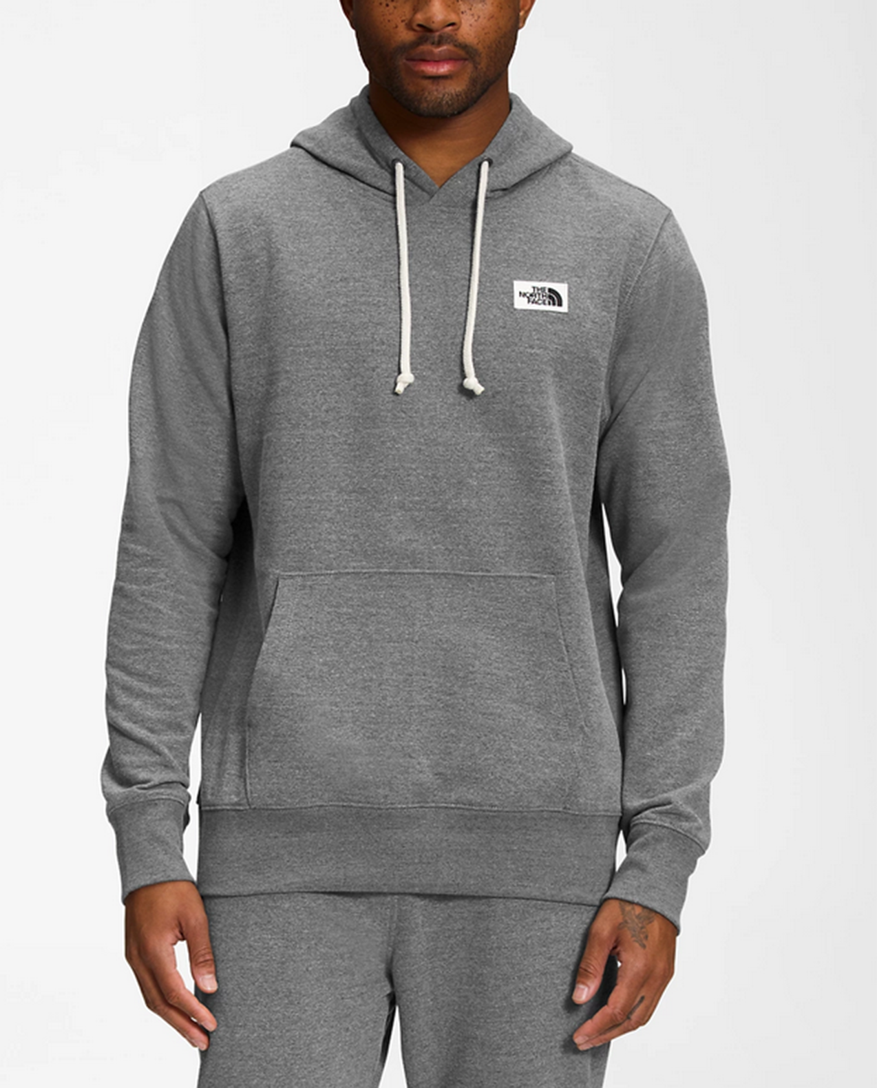 Mens Heritage Patch Pullover Hoodie F24