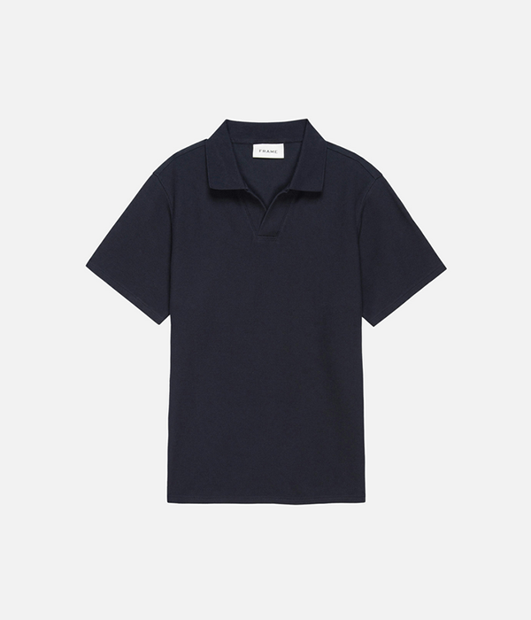 Mens Jacquard Polo