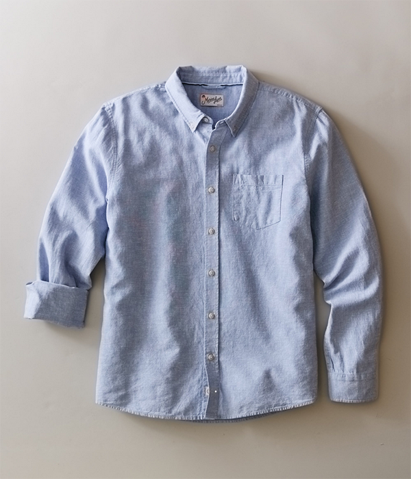 Mens Better Than Linen Shirt in Chambray