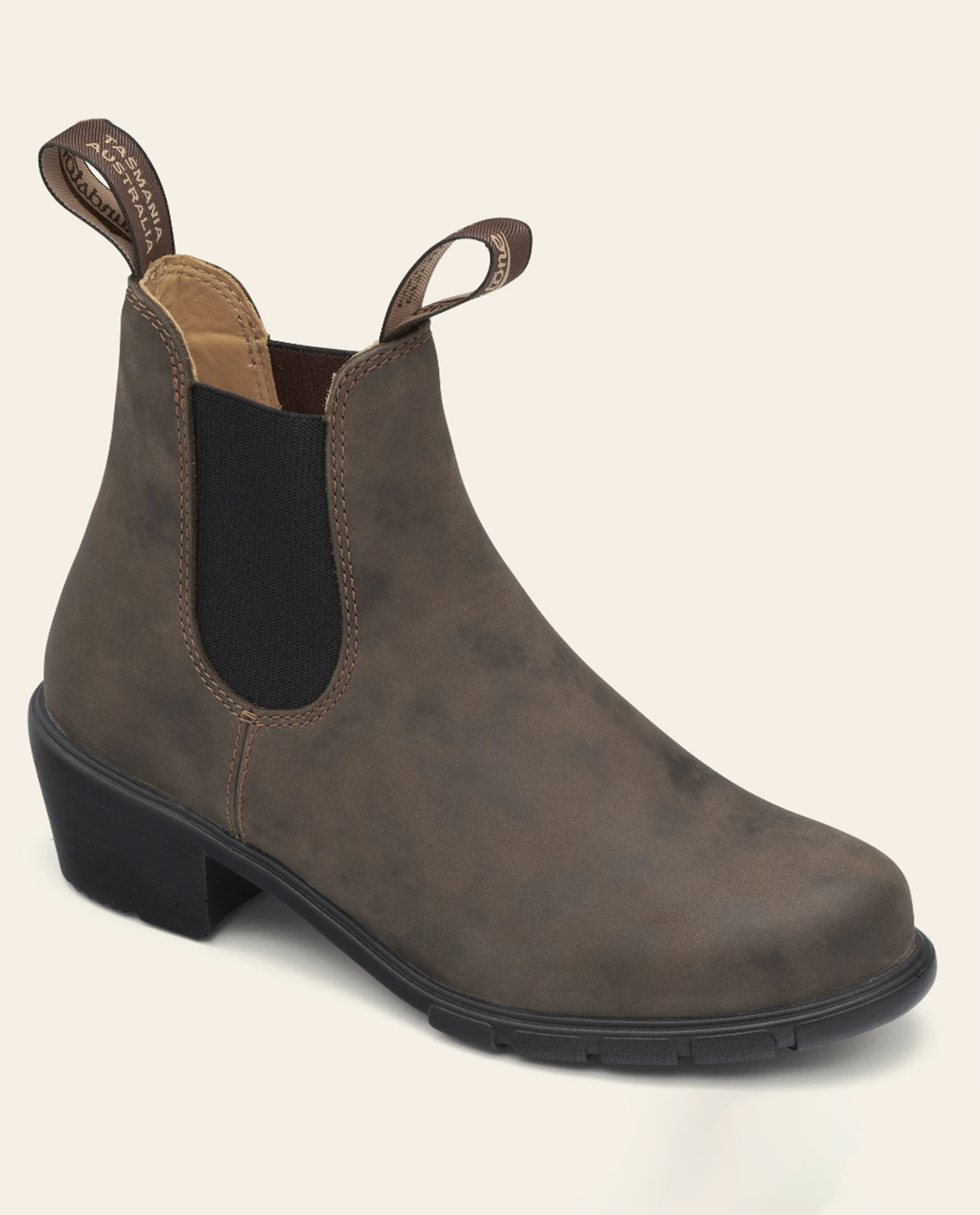 Womens Classic Chelsea Boots in Rustic Brown