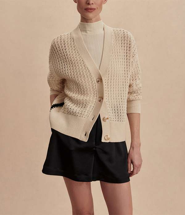Womens Astell Relaxed Knit Cardigan
