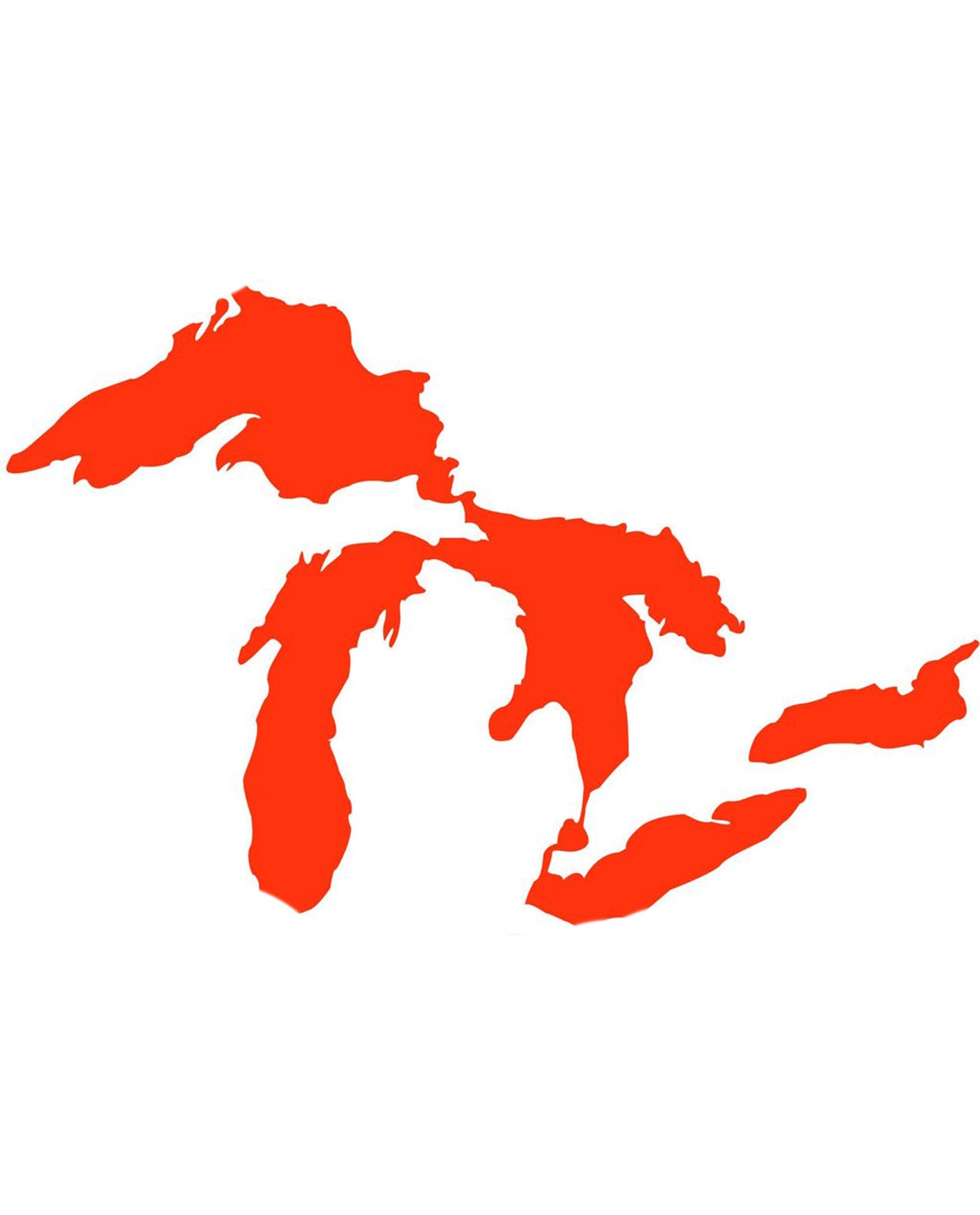 GREAT LAKES PROUD GLP Die Cut Sticker (3x5)
