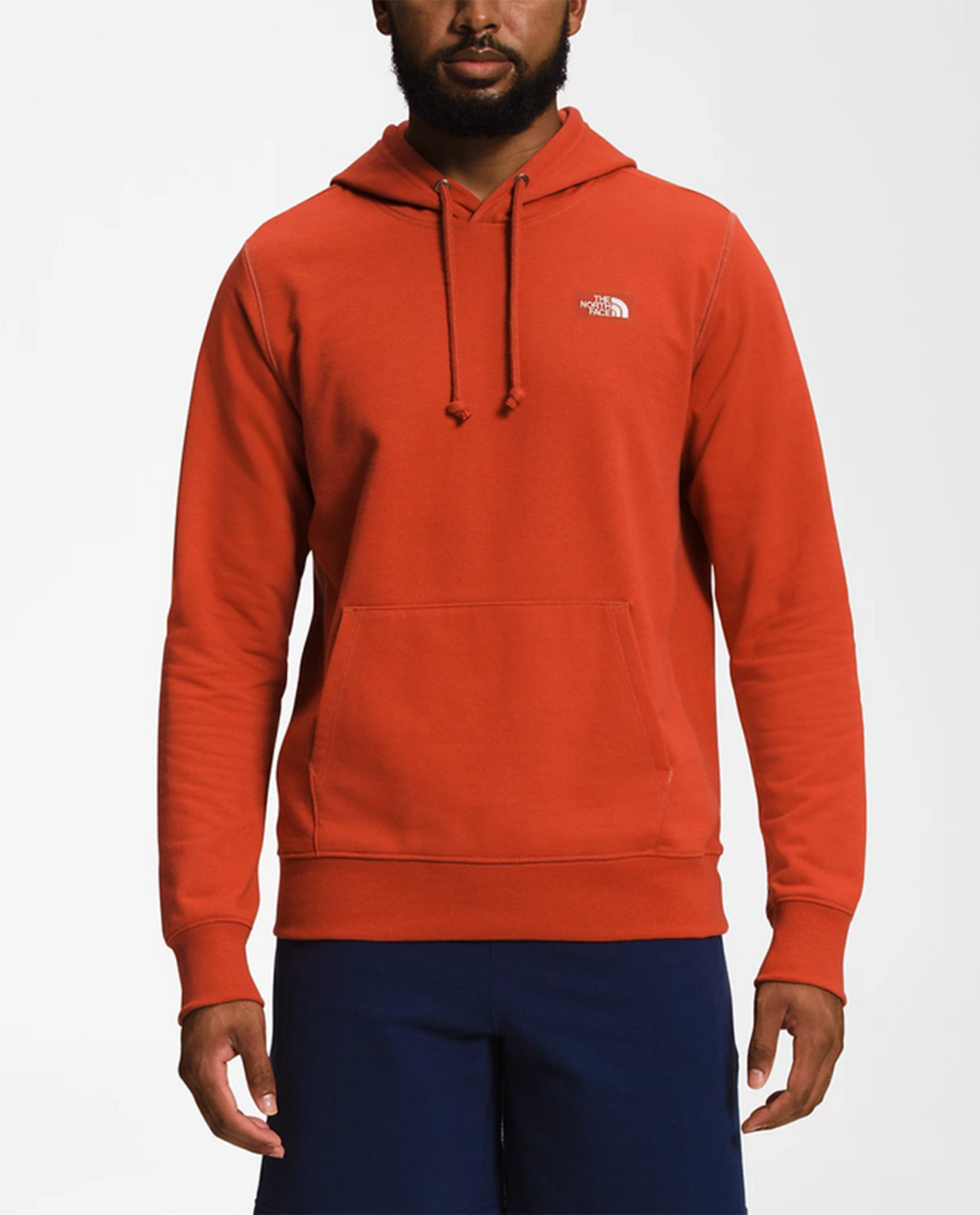 Mens Heritage Patch Pullover Hoodie F24