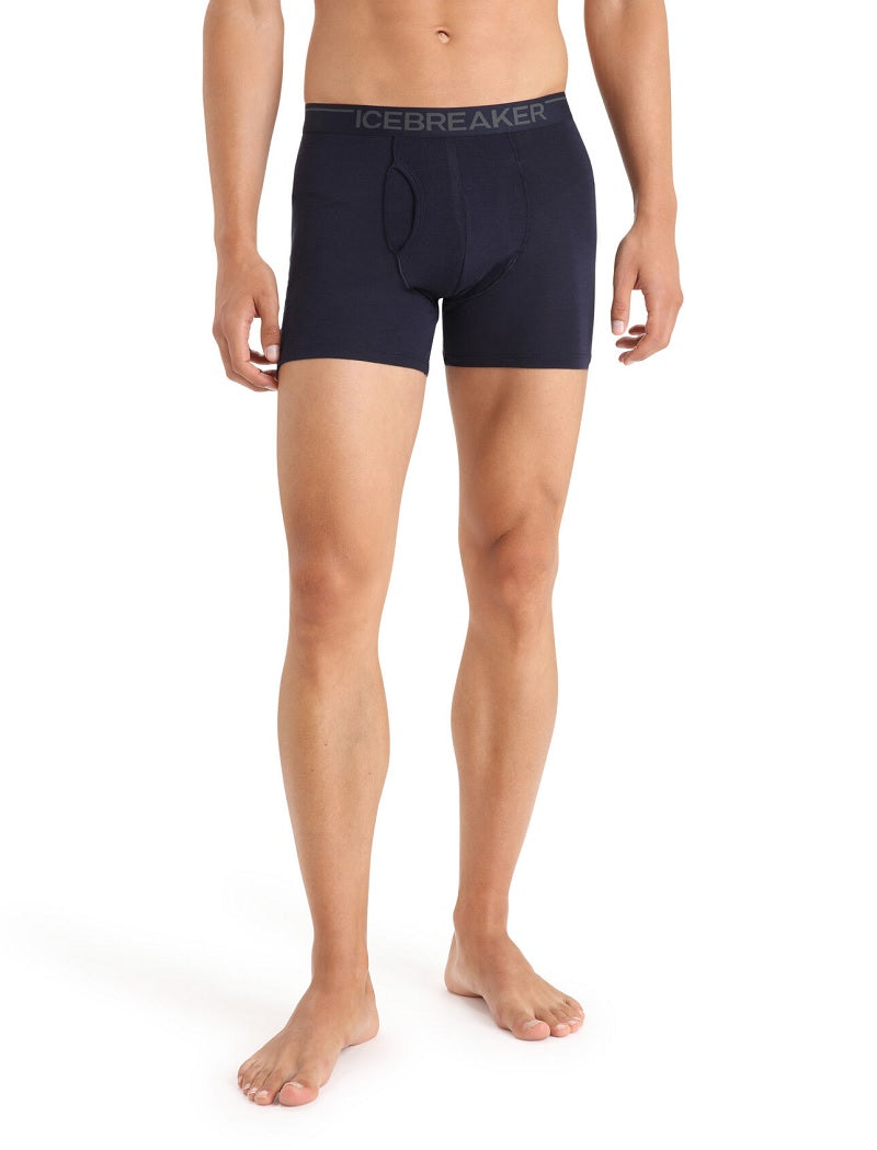 ICEBREAKER Mens Anatomica Boxers w Fly