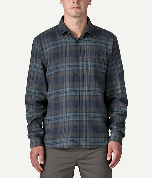 Mens L/S Cotton in Conversion LW Fjord Flannel Shirt