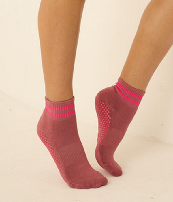 The Boyfriend Sock in Mauve