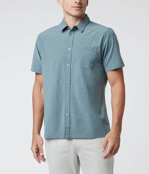 Mens S/S Bridge Button Down