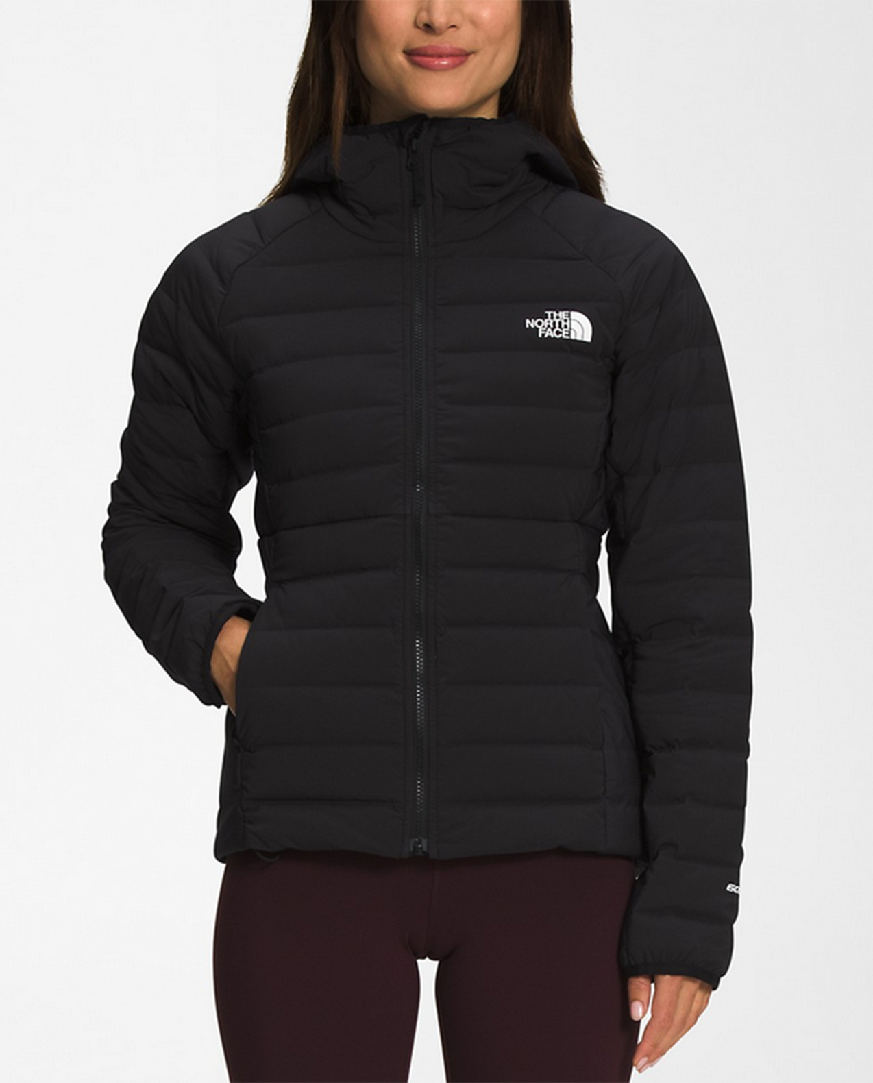 Womens Belleview Stretch Down Hoodie