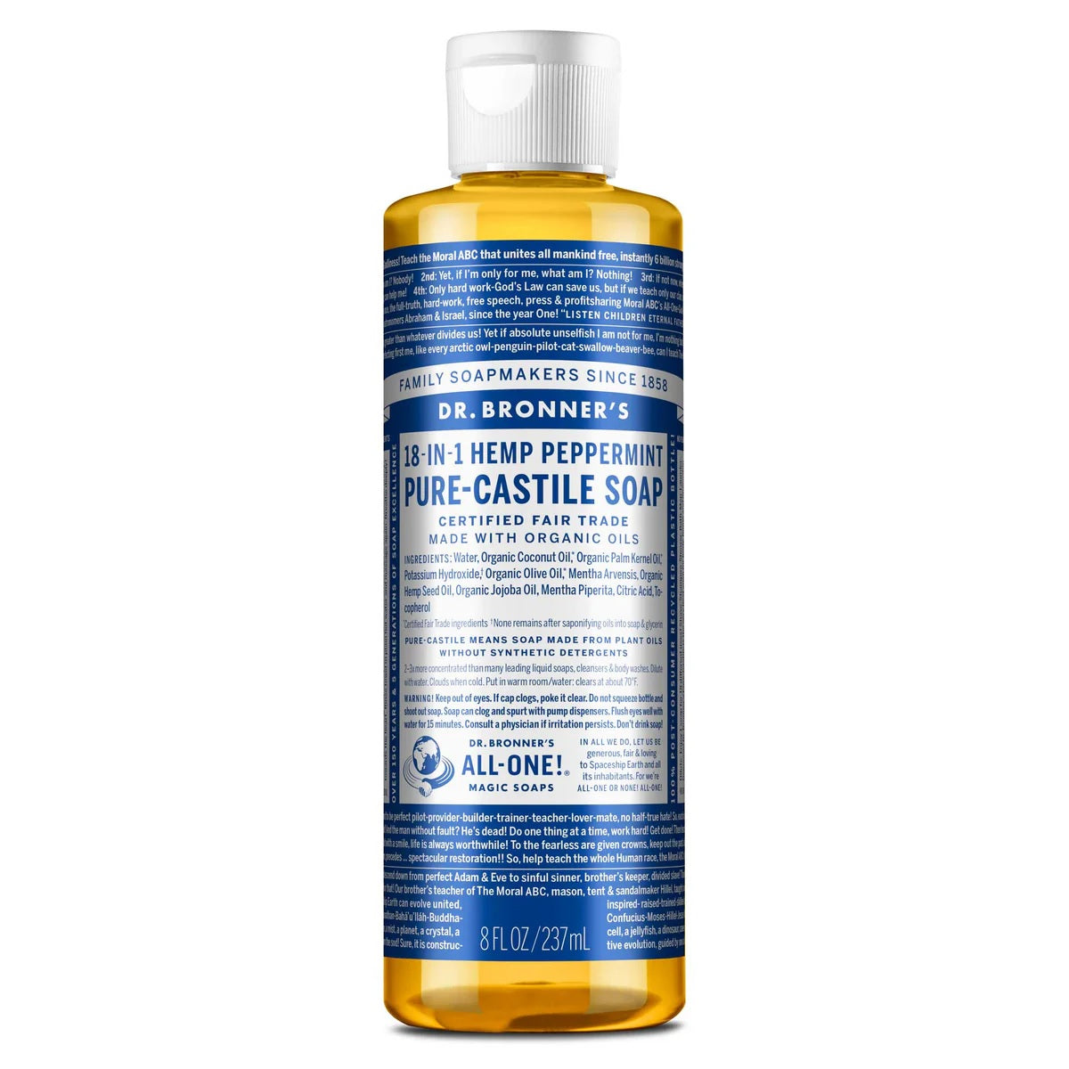 Dr. Bronners Peppermint 8oz