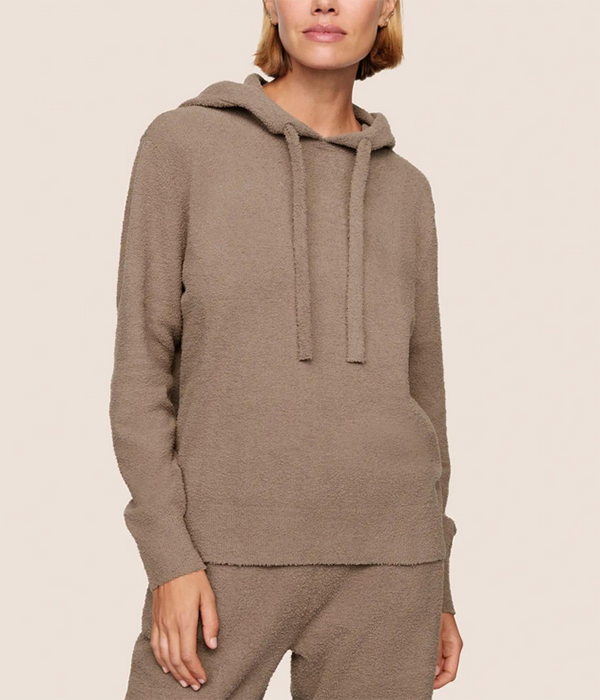 Womens Recycled Boucle Hoodie