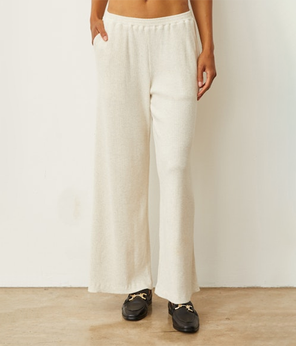 Womens Brushed Rib Pant
