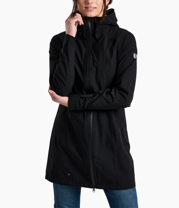 Womens Stretch Voyagr Trench