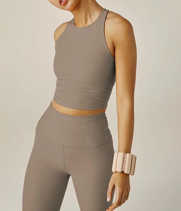 Womens Spacedye Refocus Cropped Tank