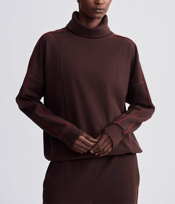 Womens Ariana High Neck Midlayer