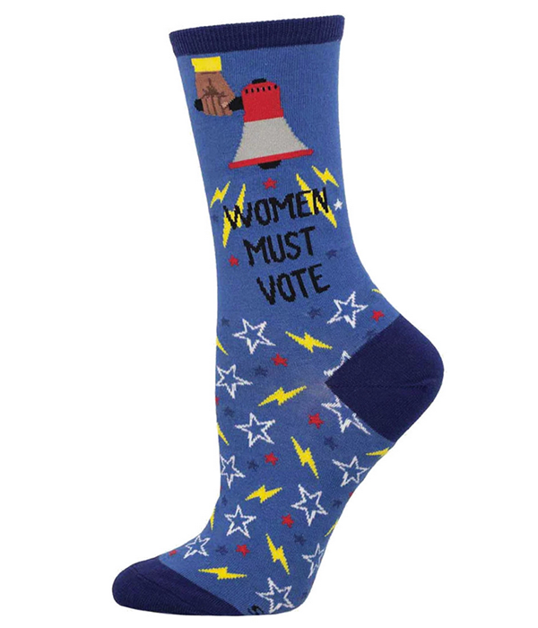 Women Must Vote Sock