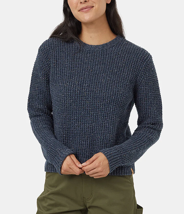 Womens Highline Nep Crew Sweater