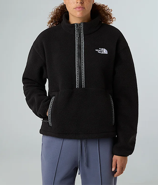 Womens TNF Fleeski 1/4 Zip Pullover