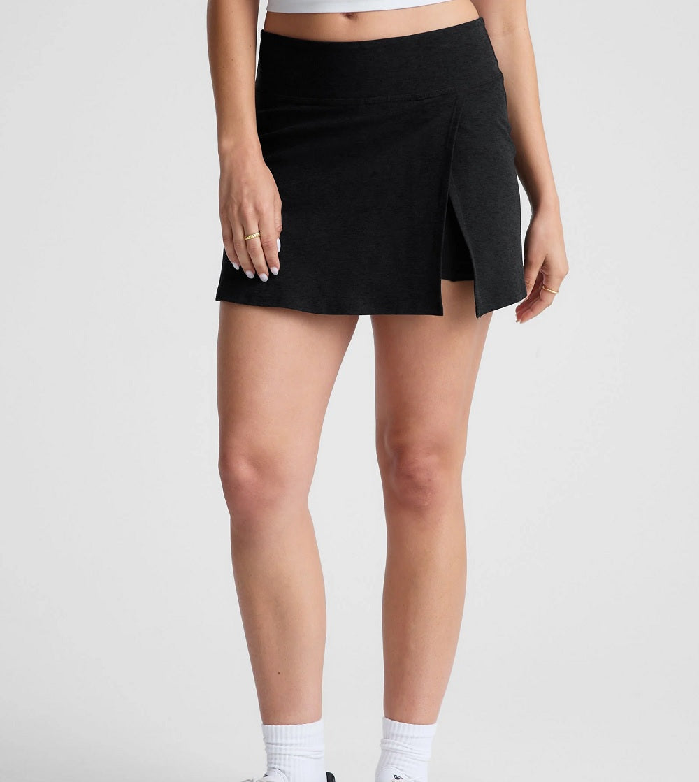 Womens Spacedye Points Crossover Skirt