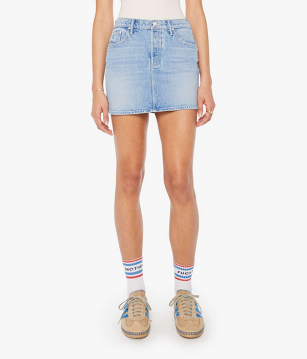 Womens Vagabond Mini Skirt in Magic School Bus