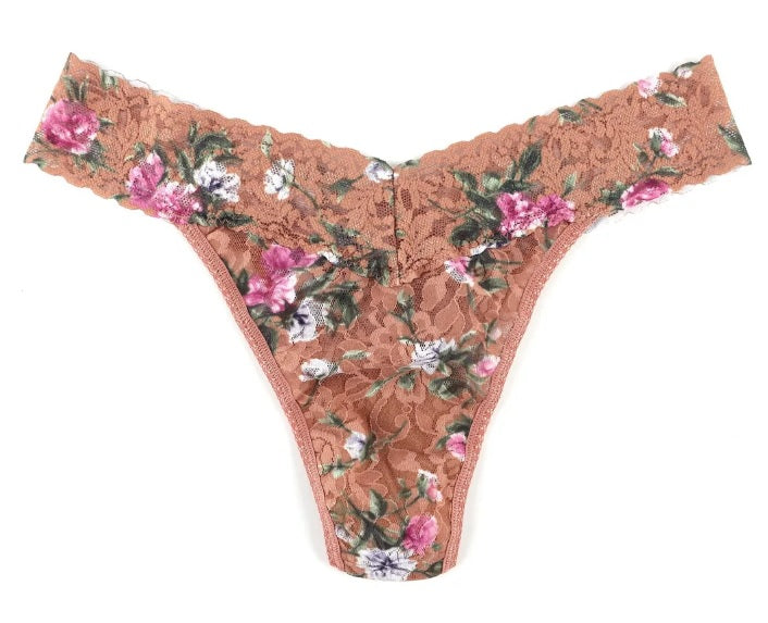 Womens Printed Original Thong Wrapped