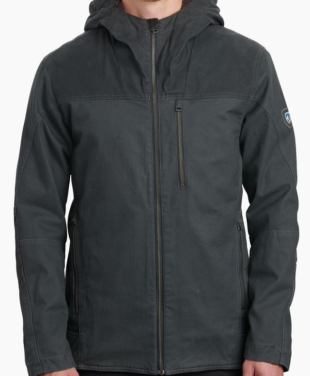 Mens Law Fleece Lined Hoody