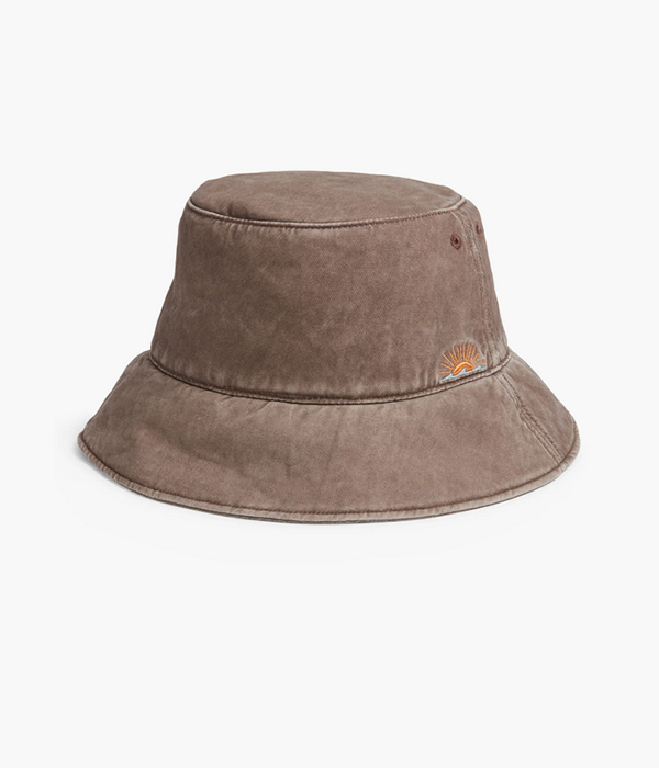 Womens Pigment Dyed Bucket Hat