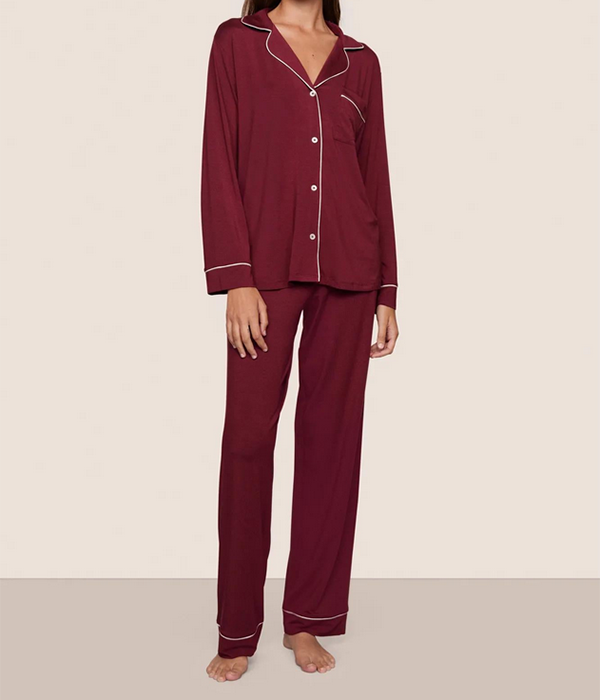 Womens Gisele Long PJ Set